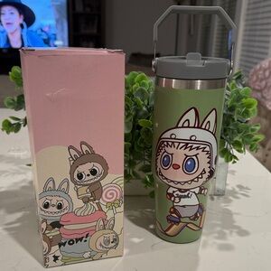 Green Character Thermos with Box